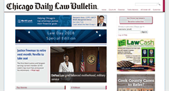 Desktop Screenshot of chicagolawbulletin.com